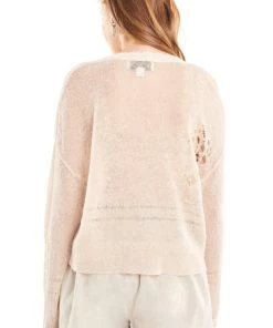 Wildfox Llana Knit Mascot Embroidered Sweater Sweaters & Knits