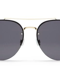 New Arrivals Quay Somerset Aviator Sunglasses Smoke