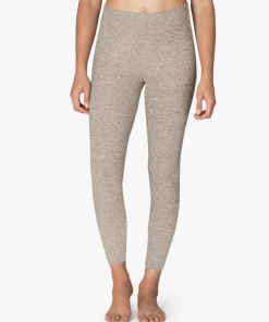 New Arrivals Beyond Yoga Spacedye Midi High Waisted Legging Timber