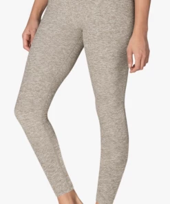 New Arrivals Beyond Yoga Spacedye Midi High Waisted Legging Timber