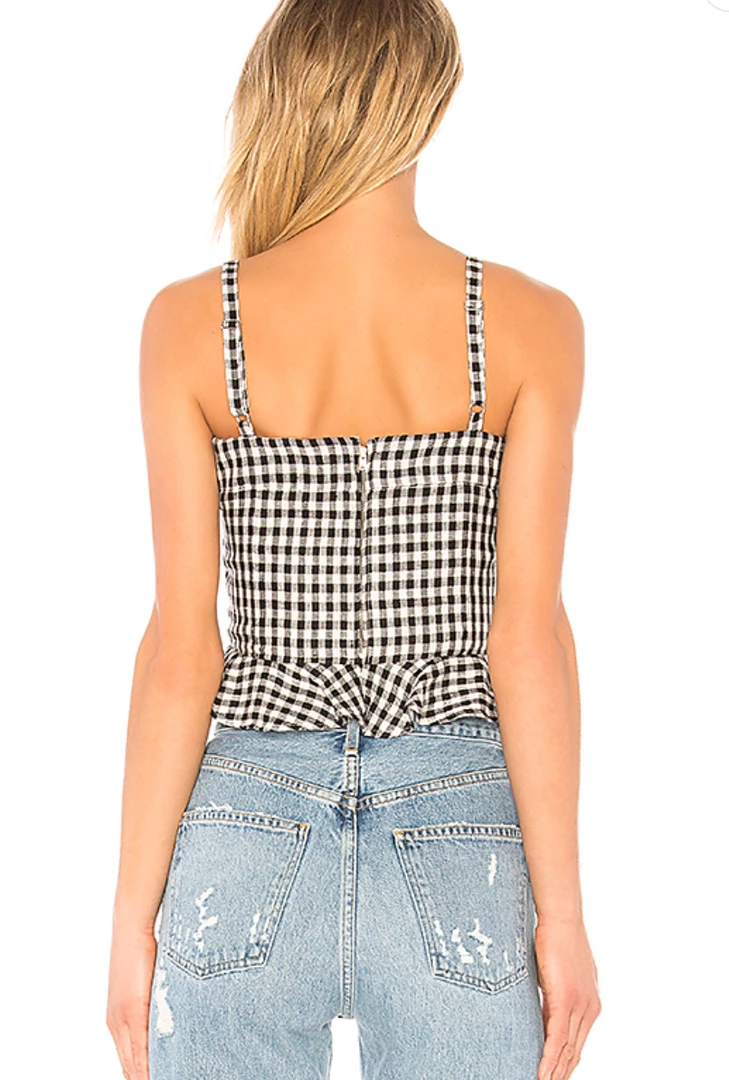 Lovers + Friends Stacey Gingham Top Tops 5 Lovers + Friends Stacey Gingham Top Tops