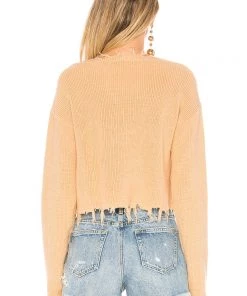 Lovers + Friends Prospect Sweater Camel Nude New Arrivals