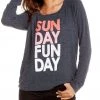 Chaser Sunday Funday Long Sleeve Raglan Pullover