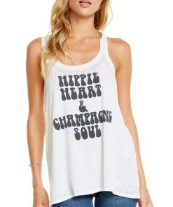 New Arrivals Chaser Hippie Heart Racer Tank Top
