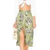 Mink Pink MINKPINK Wanderer Button Midi Skirt New Arrivals