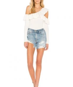 Mink Pink MINKPINK Never Again One Shoulder Knit Top 9 Mink Pink MINKPINK Never Again One Shoulder Knit Top