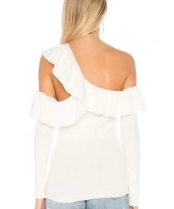 Mink Pink MINKPINK Never Again One Shoulder Knit Top 8 Mink Pink MINKPINK Never Again One Shoulder Knit Top