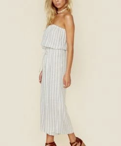 Blue Life Stripe Bell Jumper New Arrivals