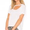 LNA Reprise Cut Out Tee Shirt