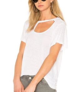 LNA Reprise Cut Out Tee Shirt