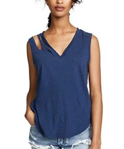 LNA Double Cut V Tank Top New Arrivals