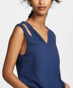 LNA Double Cut V Tank Top New Arrivals