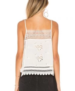 New Arrivals Free People Eyelet Garden Party Cami Top
