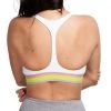 New Arrivals Onzie Y Back Bra White Combo