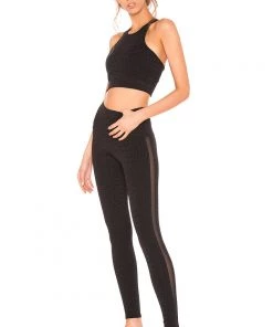 Strut This Gemma Mesh Stripe Giraffe Leggings New Arrivals