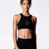Nux Rivalry Mesh Crop Sports Bra