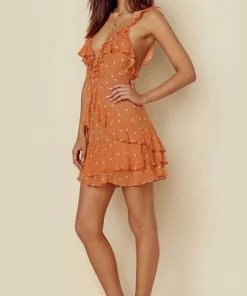 New Arrivals For Love And Lemons Analisa Polka Dot Tank Dress