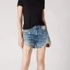 Blank NYC Barrow High Waist Cutoff Denim Shorts
