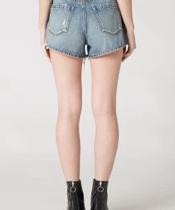 Blank NYC Barrow High Waist Cutoff Denim Shorts