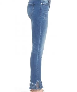 Blank NYC Low Key Judging Fray Hem Skinny Jeans SUMMER SALE