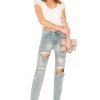 New Arrivals One Teaspoon Blue Storm High Waist Awesome Baggies Jeans