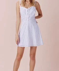 For Love And Lemons Picnic Eyelet Mini Dress New Arrivals