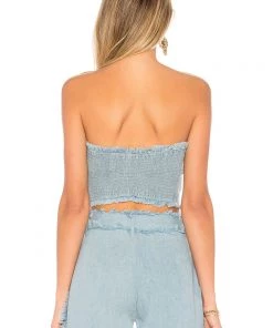 New Arrivals Indah Lipa Stonewash Top