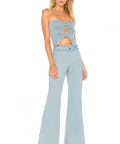 New Arrivals Indah Lipa Stonewash Top