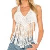 Indah Whitney Macrame Hippie Top