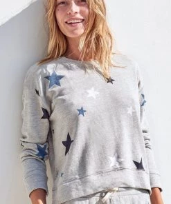 Sundry Stars Hi Low Slit Sweatshirt
