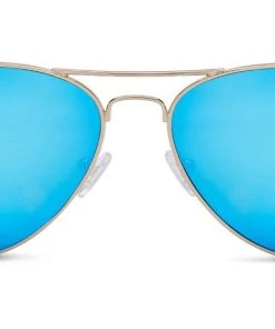 Diff Eyewear Cruz Aviator Sunglasses Gold Blue New Arrivals
