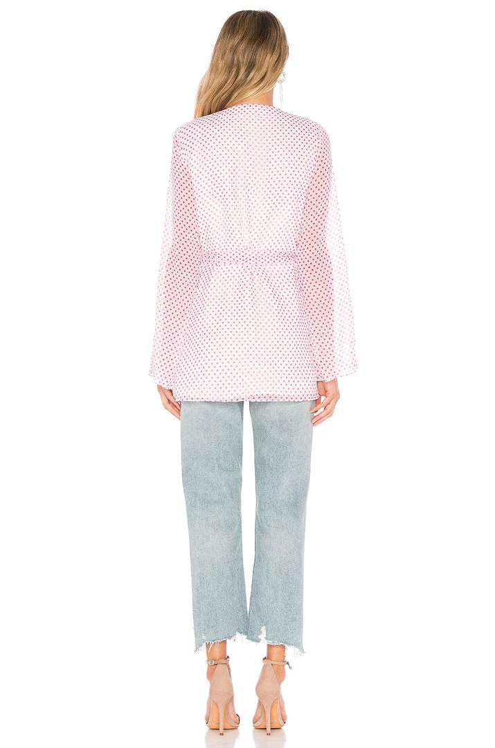 New Arrivals Lovers + Friends Brunching Robe Lipstick Dot 4 New Arrivals Lovers + Friends Brunching Robe Lipstick Dot