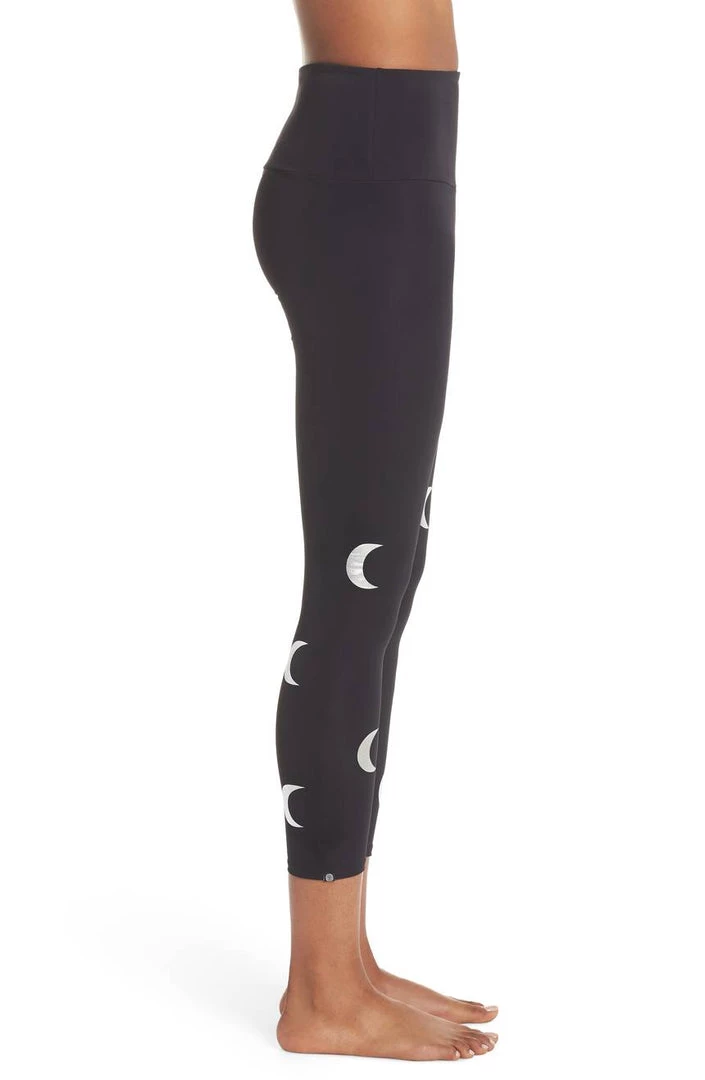 Onzie High Rise Foil Legging Moon 4 Onzie High Rise Foil Legging Moon