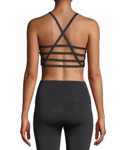 Onzie High Neck Elastic Evil Eye Foil Sports Bra New Arrivals