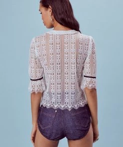 New Arrivals For Love And Lemons Dakota Lace Blouse 8 New Arrivals For Love And Lemons Dakota Lace Blouse
