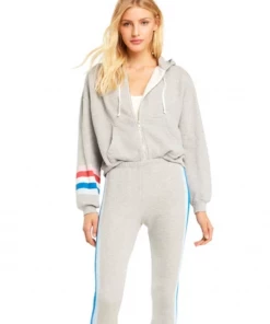 Sweaters & Knits Wildfox Spectrum Marquis Zip Hoodie