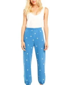 New Arrivals Wildfox Football Star Easy Sweat Pants