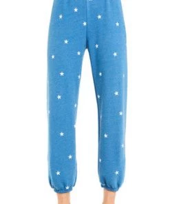 New Arrivals Wildfox Football Star Easy Sweat Pants