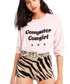 Wildfox Computer Cowgirl Sommers Sweater SUMMER SALE
