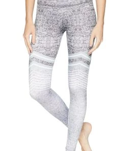 Onzie High Rise Graphite Chevron Leggings New Arrivals