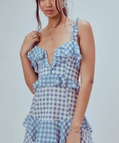 Dresses For Love And Lemons Dixie Ruffled Mini Dress
