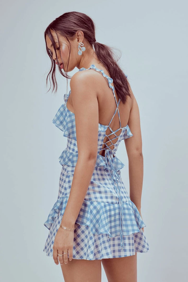 Dresses For Love And Lemons Dixie Ruffled Mini Dress 4 Dresses For Love And Lemons Dixie Ruffled Mini Dress