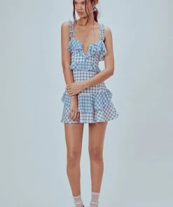 Dresses For Love And Lemons Dixie Ruffled Mini Dress 7 Dresses For Love And Lemons Dixie Ruffled Mini Dress