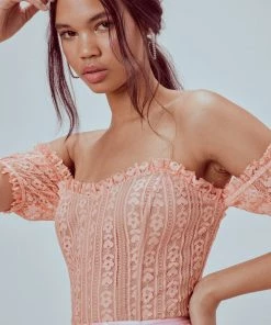 For Love And Lemons Dakota Lace Mini Dress Dresses