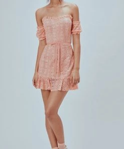 For Love And Lemons Dakota Lace Mini Dress Dresses