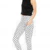 New Arrivals Strut This Flynn Crop Capri Leggings Big Dots