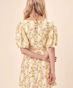 Dresses For Love And Lemons Atlanta Mini Dress Buttercreme