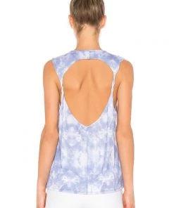 SUMMER SALE Onzie Twist Back Tank Top Oceana