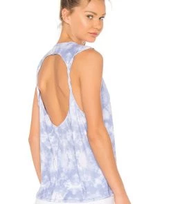 SUMMER SALE Onzie Twist Back Tank Top Oceana
