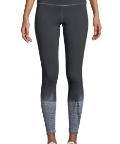 Onzie High Rise Midi Legging Black Tie Dye New Arrivals